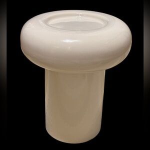 Jaru Vintage Elegant White Mushroom Candle Holder- great condition 1985